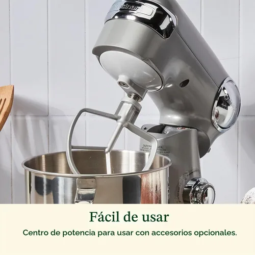 Vista 6 de CUISINART SM-50BCC Precision Master - Batidora de pie de 5.5 cuartos