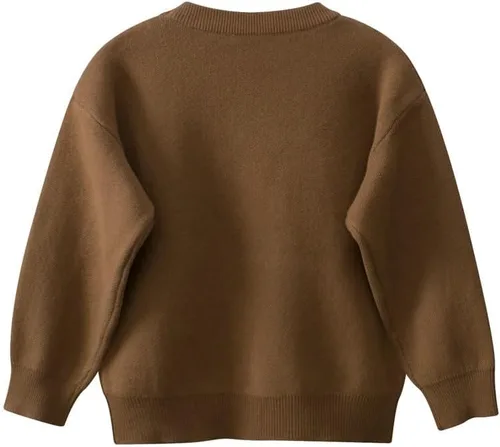 Vista 2 de Suéter de punto para bebé niño pequeño, sudadera de algodón con dibujos animados