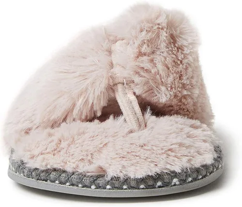 Vista 8 de Dearfoams Marie peludo tanga para mujer