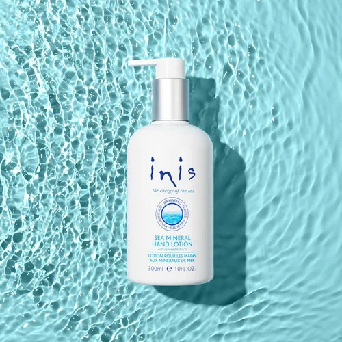 Vista 7 de Inis the Energy of the Sea - Loción de manos mineral marina para mujeres y hombres, humectante ligero para manos laterales con algas marinas
