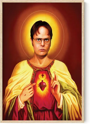 Vista 18 de HAUS AND HUES The Office Dwight Schrute - Póster de arte de pared para programas de televisión, carteles divertidos, mercancía