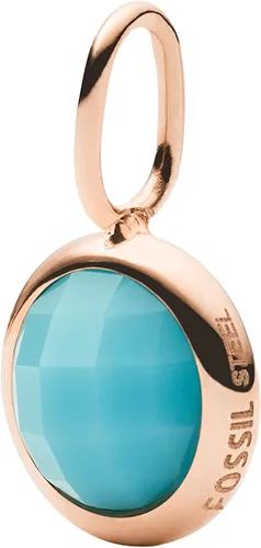 Vista 2 de Fossil Dijes de joyería de acero inoxidable para mujer, pulseras y collares