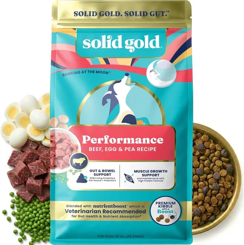 Vista 15 de Solid Gold Toy & Small Breed Dog Food Dry Small Bites - Alimento para perros de grano entero de bisonte - Croquetas saludables para perros con alta