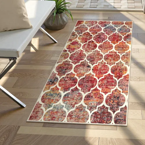 Vista 17 de Lahome Alfombras marroquíes lavables de 2 x 3 pies, alfombra de área pequeña de 2 x 3, antideslizante, alfombra de cocina, suave, no desprende