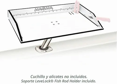 Vista 8 de Magma Products Soporte Combinado para Cebo/Filete Mate y Montaje de Portacañas Levelock