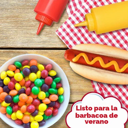 Vista 7 de SKITTLES original - Caramelos en bolsa de 15.6 oz, tamaño para compartir Chewy fruity candy in a sharing bag, made for movie nights, parties and