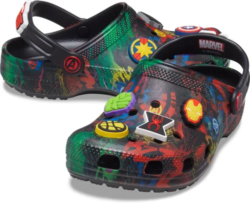 Vista 6 de Crocs Boys Fun Lab Batman - Zuecos para niños