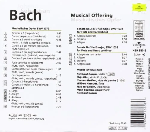 Vista 2 de Musical Offering
