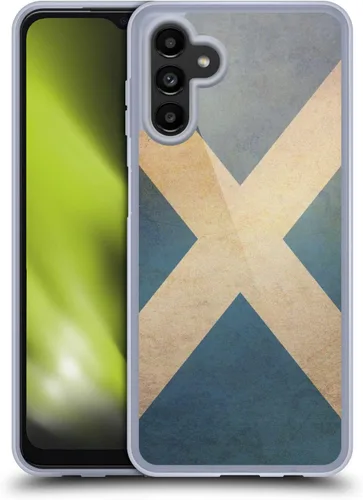 Vista 26 de Head Case Designs Juego de 2 banderas argentinas vintage de gel suave compatible con Samsung Galaxy A13 5G (2021)