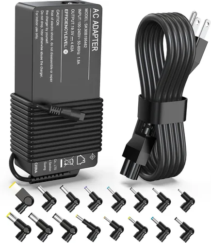 Vista 8 de Cargador de superficie de 65 W compatible con Microsoft Surface Pro 9, 8, 7+, 7, 6, 5, 4, 3, X, modelo: 1706, 1866, 1824, 1796, 1769, 1724, 1625