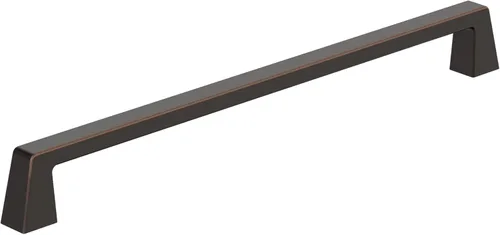 Vista 34 de Amerock BP55280GM Tirador de aparato de bronce Mango de electrodoméstico de centro a centro de 12 pulgadas (12.008 in) Roca negra Tirador