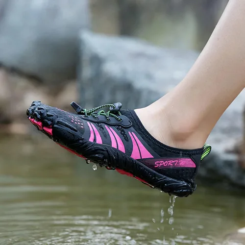 Vista 7 de Zapatos de agua para mujeres hombres zapatos de playa para mujeres zapatos de natación zapatos de piscina zapatos de río zapatos de secado rápido