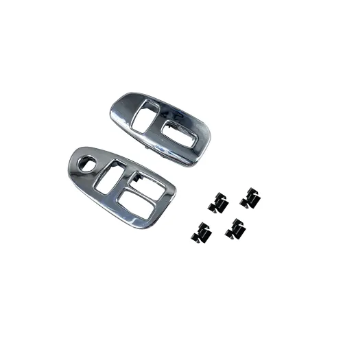 Vista 10 de 1 par de paneles de interruptor de ventana de fibra de carbono con clips compatibles con Chevy Camaro 1993-2002