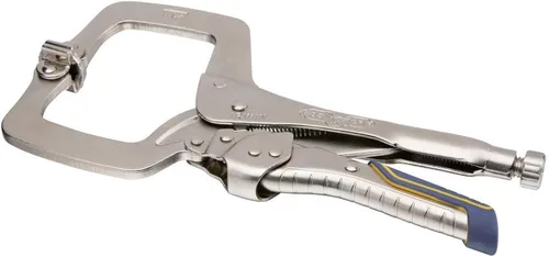Vista 2 de IRWIN VISE-GRIP - Alicates de soldadura, liberación rápida, abrazadera en C con almohadillas giratorias, 11 pulgadas (IRHT82586)