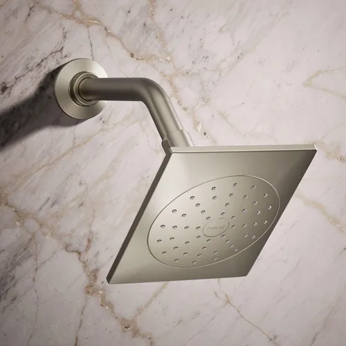 Vista 2 de Kohler 45215-G-BN Loure® Cabezal de ducha de una sola función, 1.75 gpm, níquel cepillado vibrante 2-cepillado níquel