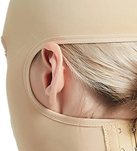 Vista 6 de Cinturón de dormir de cara completa, reutilizable, en forma de V, para adelgazar, correa para mascarilla, moldeador de masaje fino, cinturón facial