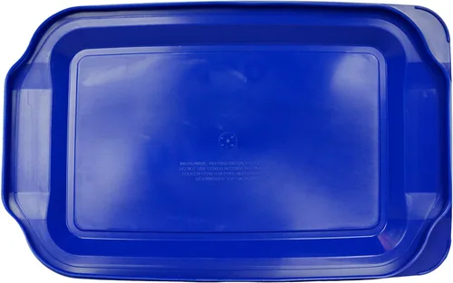 Vista 4 de Pyrex 233-PC 3qt Laguna Azul Tapa de repuesto para almacenamiento de alimentos - Fabricado en Estados Unidos