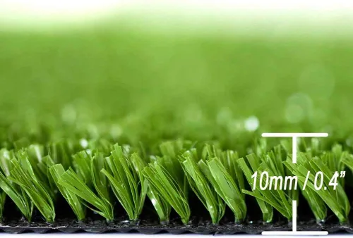 Vista 2 de WMG Césped Artificial 2'x2'【Personalizable】Alfombra de Césped Sintético Altura del Césped 0.4" Césped Artificial Verde para Hogar Patio Trasero