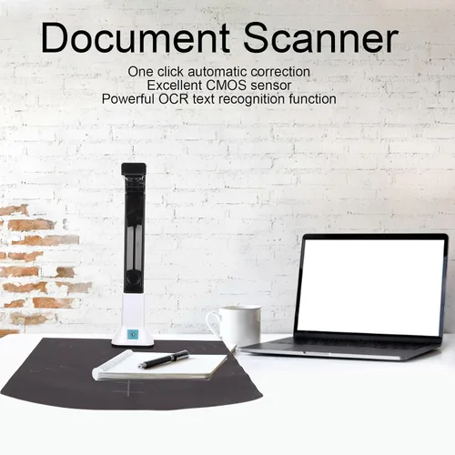 Vista 2 de Escáner de documentos, Escáner de libros de 8 millones de píxeles, Escáner de documentos de enfoque automático Cámara de documentos, Calibración