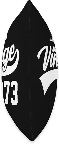 Vista 2 de Limited Edition Vintage 1973 50th Birthday Year Retro Sports Throw Pillow