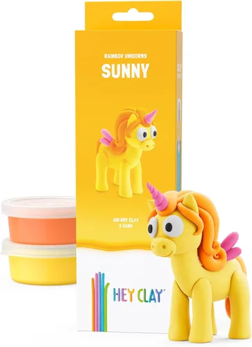 Vista 27 de HEY CLAY Forest Animals - Claymate Bear - Kit de arcilla seca al aire con 3 latas y herramientas de escultura con divertidas instrucciones