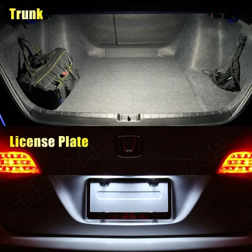 Vista 6 de 14 luces LED Altima interiores para Nissan Altima 2007 2008 2009 2010 2011 2012 blanco 6000K LED paquete de iluminación interior + luces