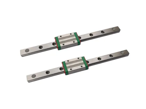 Vista 6 de Miniature Linear Sliding Guideway Rail 2Pcs MGN12 MR12 2.2 inch / 56mm + 2Pcs MGN12-H Type Linear Slider Carriage Block for CNC Machine