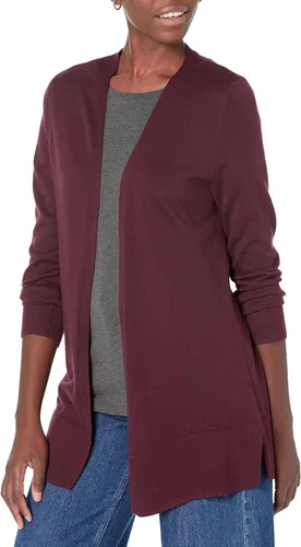 Vista 17 de Amazon Essentials - Suéter tipo cárdigan ligero con parte delantera abierta, para mujer (disponible en talla extragrande)