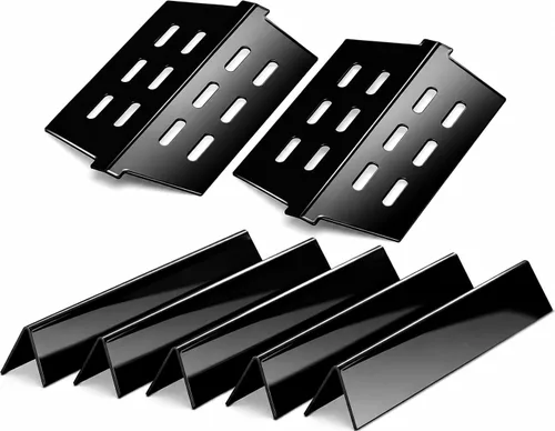 Vista 26 de QuliMetal Piezas de repuesto para parrillas Weber Genesis 300 Series, E310, S310, E320, E330, S330, EP310, EP320, EP330 Series con control frontal