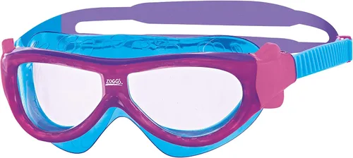 Vista 5 de Zoggs Gafas de natación Phantom para niños, máscara de natación para niños con protección UV y antivaho (hasta 6 años)
