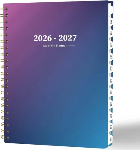 Vista 23 de Ymumuda Agenda 2026 - Agenda mensual de 2 años 2026-2027, enero de 2026 a diciembre de 2027, 8.5 x 11 pulgadas, calendario mensual de 26 a 27