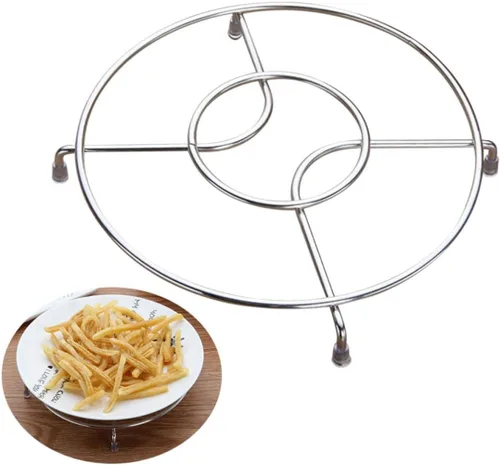 Vista 2 de Steaming Rack Stand Stainless Steel for Pots and Pans