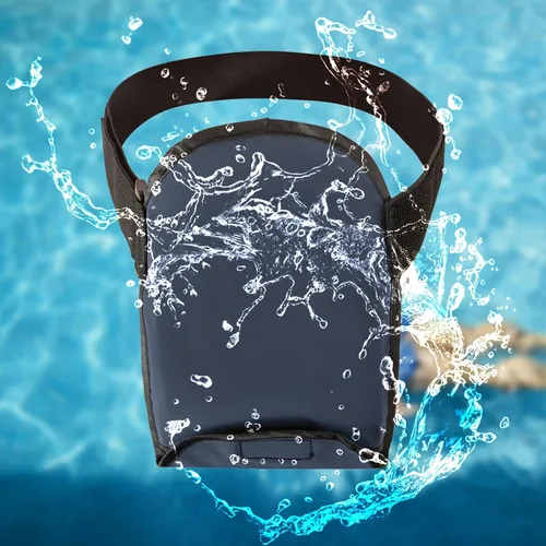 Vista 5 de Fundas de bolsa de ostomía impermeable para ducha, ajustable, universal, para colostomía, ileostomía, cinturón de apoyo, suministros de ostomía