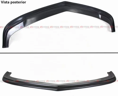 Vista 2 de Divisor de alerón de parachoques delantero estilo ZL1 compatible con Chevy Camaro SS V8 2010-2013
