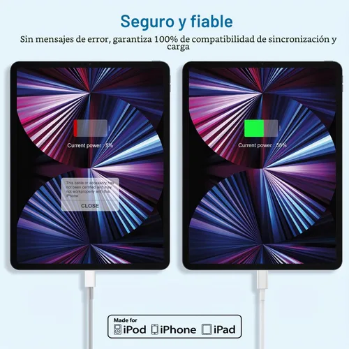 Vista 6 de Cargador para iPhone 17 16 15, enchufe de bloque de carga rápida USB C de 20 W y cable tipo C a C de 6 pies largo para Apple iPhone 17 Pro Max/17