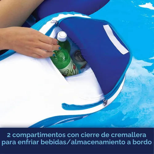 Vista 4 de WOW Sports Sillón inflable de primera clase para piscina - Persona