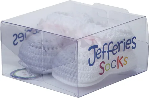 Vista 2 de Jefferies Socks Botines de ganchillo a mano para bebé