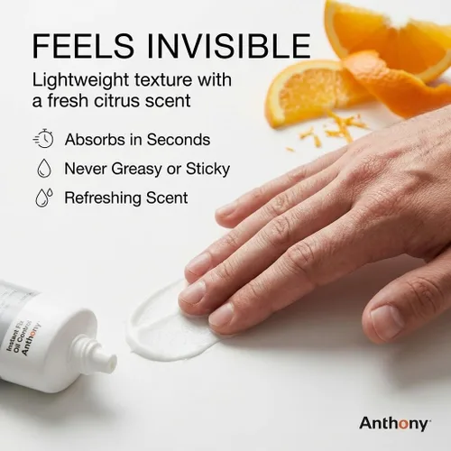 Vista 7 de Anthony Instant Fix - Control de aceite para hombres – Loción matificante para piel grasa – Hidratante y minimizador de poros elimina