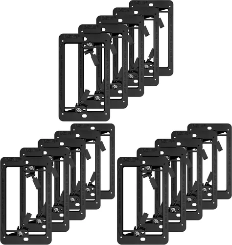 Vista 9 de VCE LINK Soporte de montaje de bajo voltaje, caja de bajo voltaje, color Negro