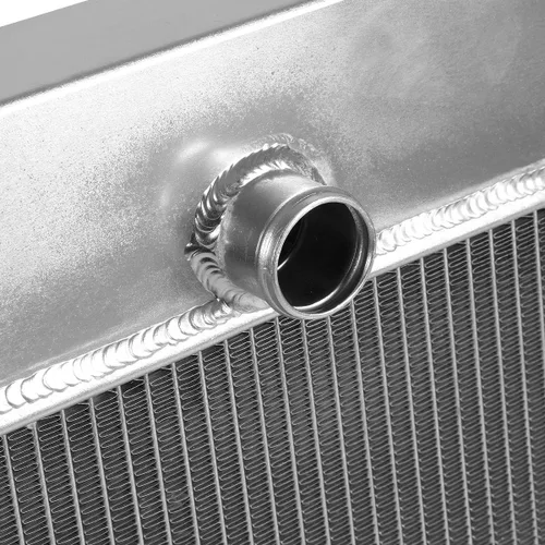 Vista 5 de DNA Motoring RA-F10061-L6-3 - Radiador de aluminio completo de 3 filas compatible con Ford F-100 61-64 / F-250 / F-350 Pickup