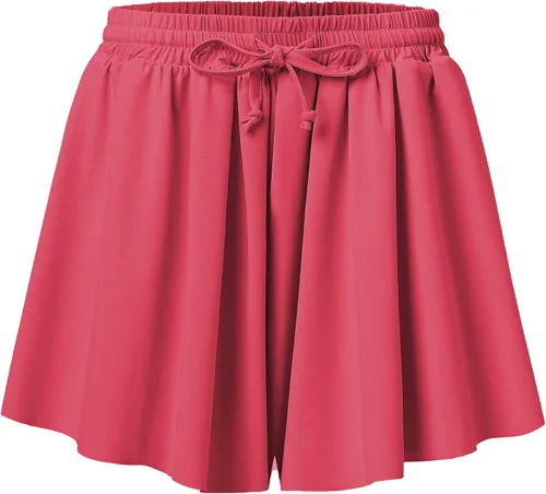 Vista 8 de Pantalones cortos fluidos con diseño de mariposa para niñas, pantalones cortos deportivos para niños pequeños y jóvenes con forro 2 en 1