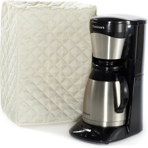Vista 12 de Covermates Keepsakes - Funda para cafetera, protección contra el polvo, resistente a las manchas, lavable, funda para electrodomésticos, color negro