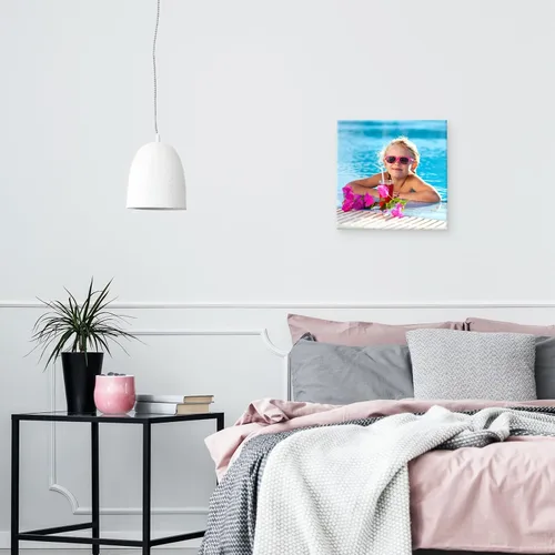 Vista 4 de YYYYHPP Impresiones en lienzo con tus fotos, arte de pared personalizado de foto a lienzo, impresión en lienzo para boda, familia, bebé, mascotas