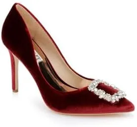 Vista 4 de Badgley Mischka Cher Pump - Zapatos de tacón de aguja para mujer con tacón de aguja de 3.75