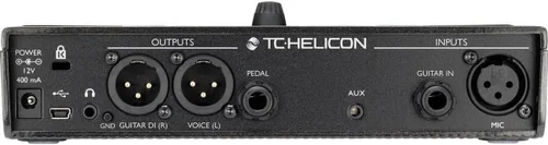 Vista 5 de TC Helicon PLAY ACOUSTIC - Pedal de efectos de 3 botones para voz y guitarra acústica con BodyRez y Looping