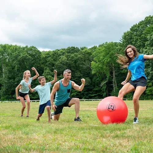 Vista 4 de Wicked Big Sports - Kickball para niños pequeños, de gran tamaño, para deportes al aire libre, patio trasero, playa, juego divertido para todos