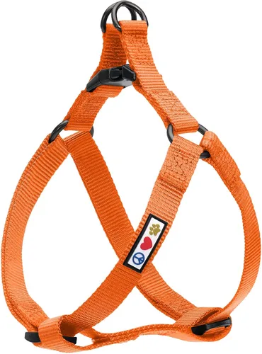 Vista 38 de Pawtitas Arnés Sólido Step-in para Perro – Chaleco Ajustable Sin Tirones para Cachorros hasta Seniors, Seguro y Cómodo XS Negro