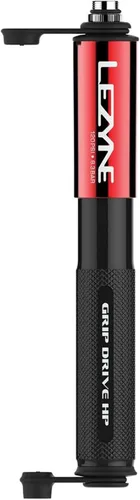 Vista 3 de LEZYNE Grip Drive HP Bike Hand Pump High-Pressure 120 PSI, Durable Aluminum Construction, ABS Flex Hose, Presta and Schrader Compatible, Frame