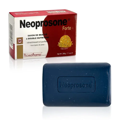 Vista 6 de Neoprosone, Jabón iluminador de la piel, 2.02 onzas, jabón de hiperpigmentación, manchas oscuras que se desvanecen en el cuerpo, las rodillas