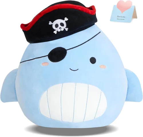 Vista 10 de Peluche de vaquero de vaca original, almohada suave para niños y niñas, 13 pulgadas